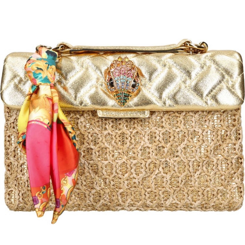 Kurt Geiger Raffia Handbag - Picture 3 of 12